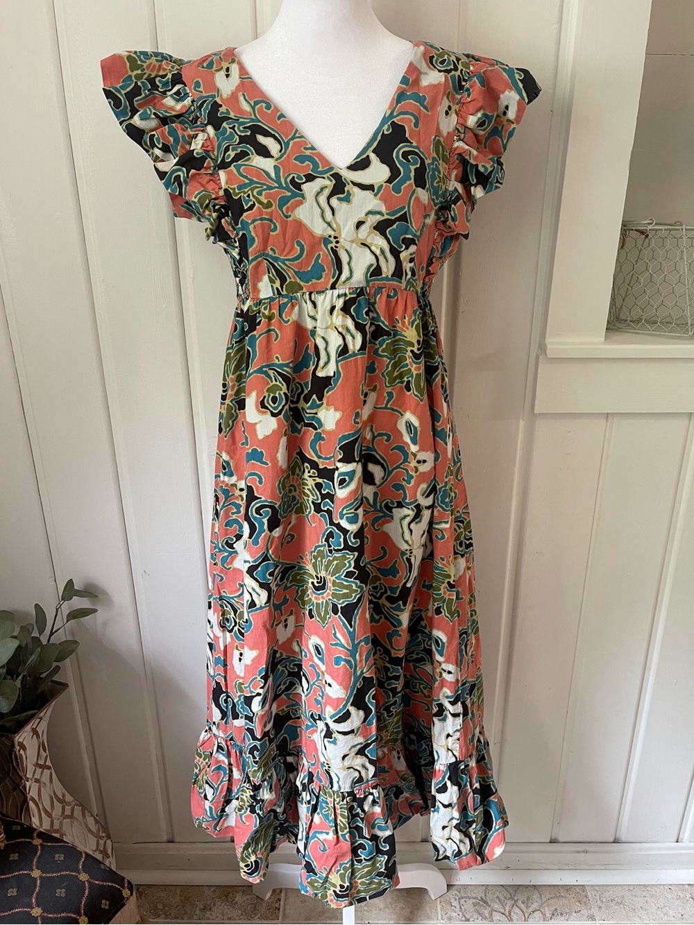 Cleobella Gypsy Bloom Barbara Printed Midi Dress
